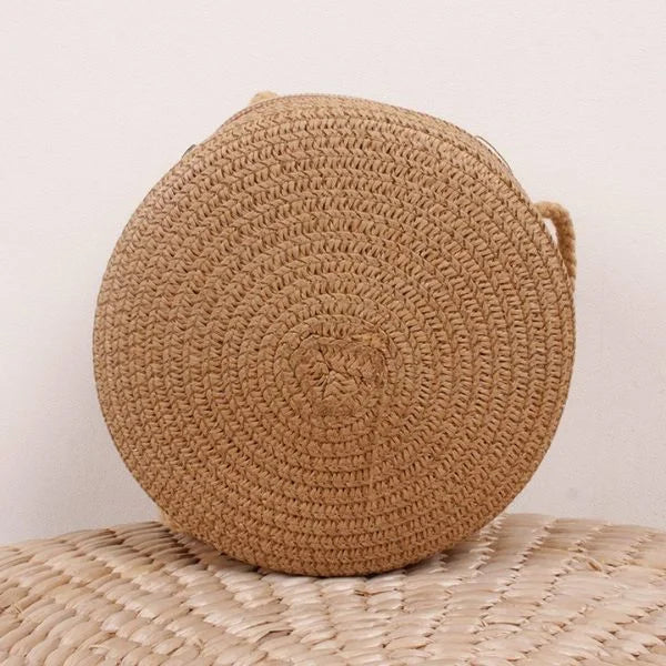 Round Beach Bag Browon