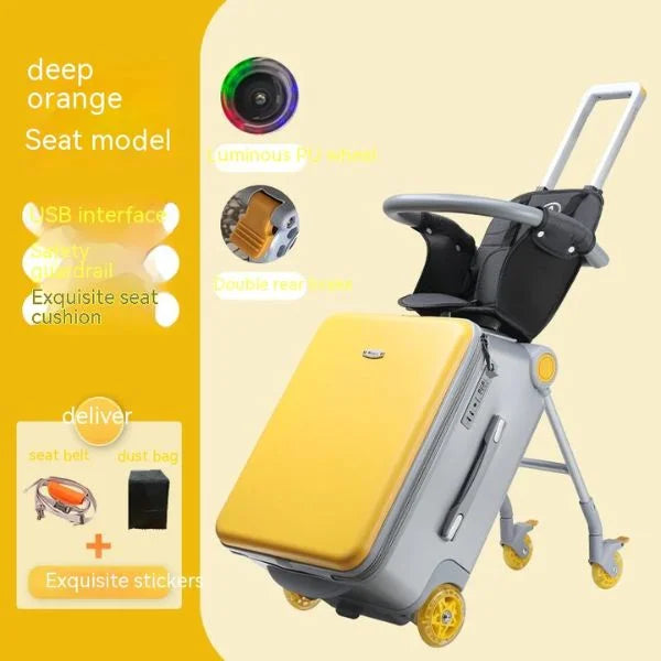 Stroller Suitcase yellow