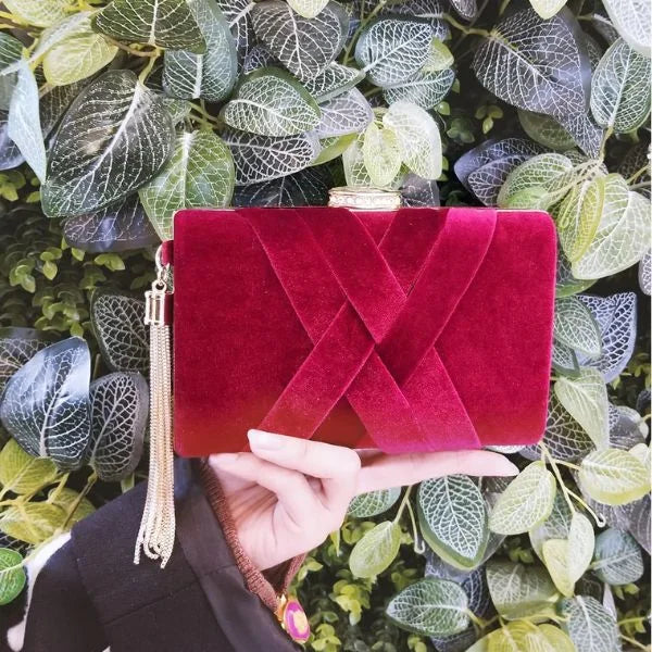 Suede Clutch