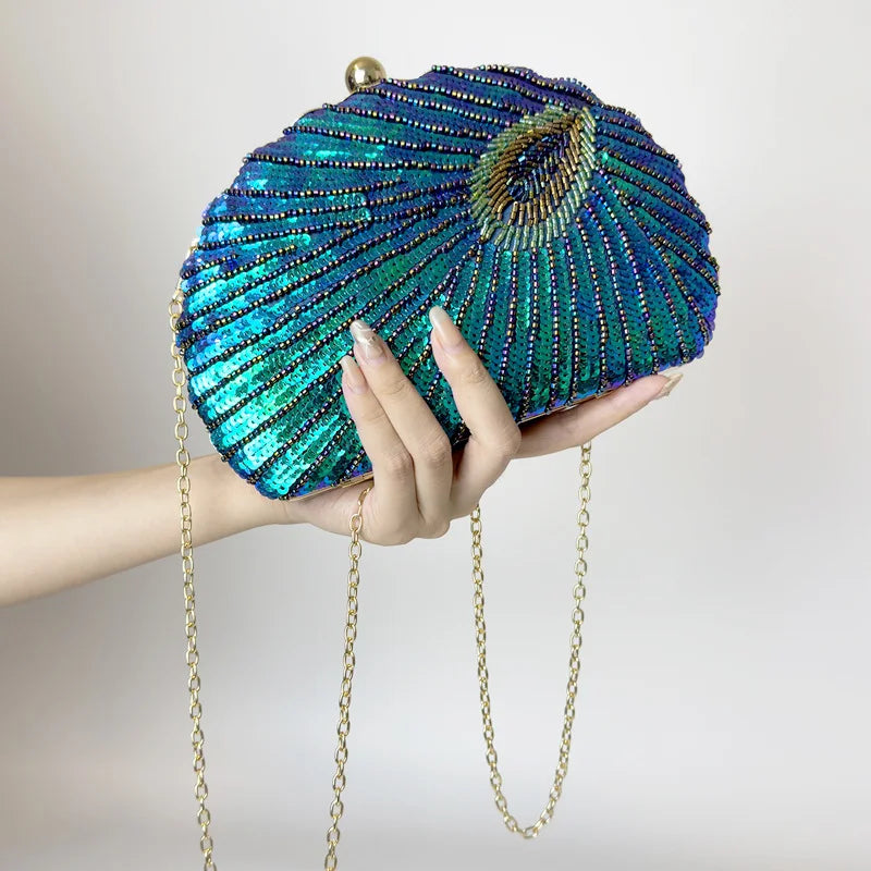 beadedclutchpurseblue