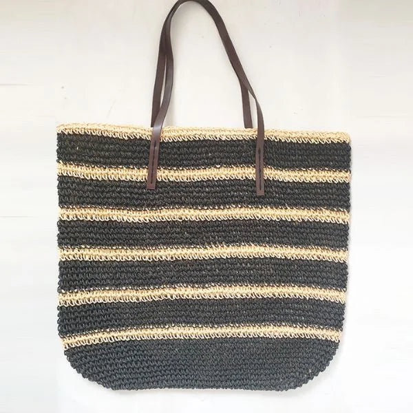 crochetbeachbagblack