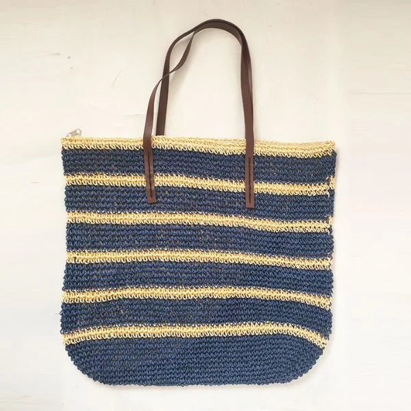 crochetbeachbagblue