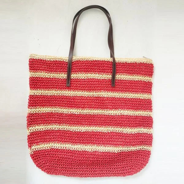 crochetbeachbagred