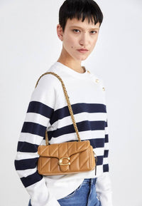 Thumbnail for Coach Quilted Tabby 20 Shoulder Bag - Brown