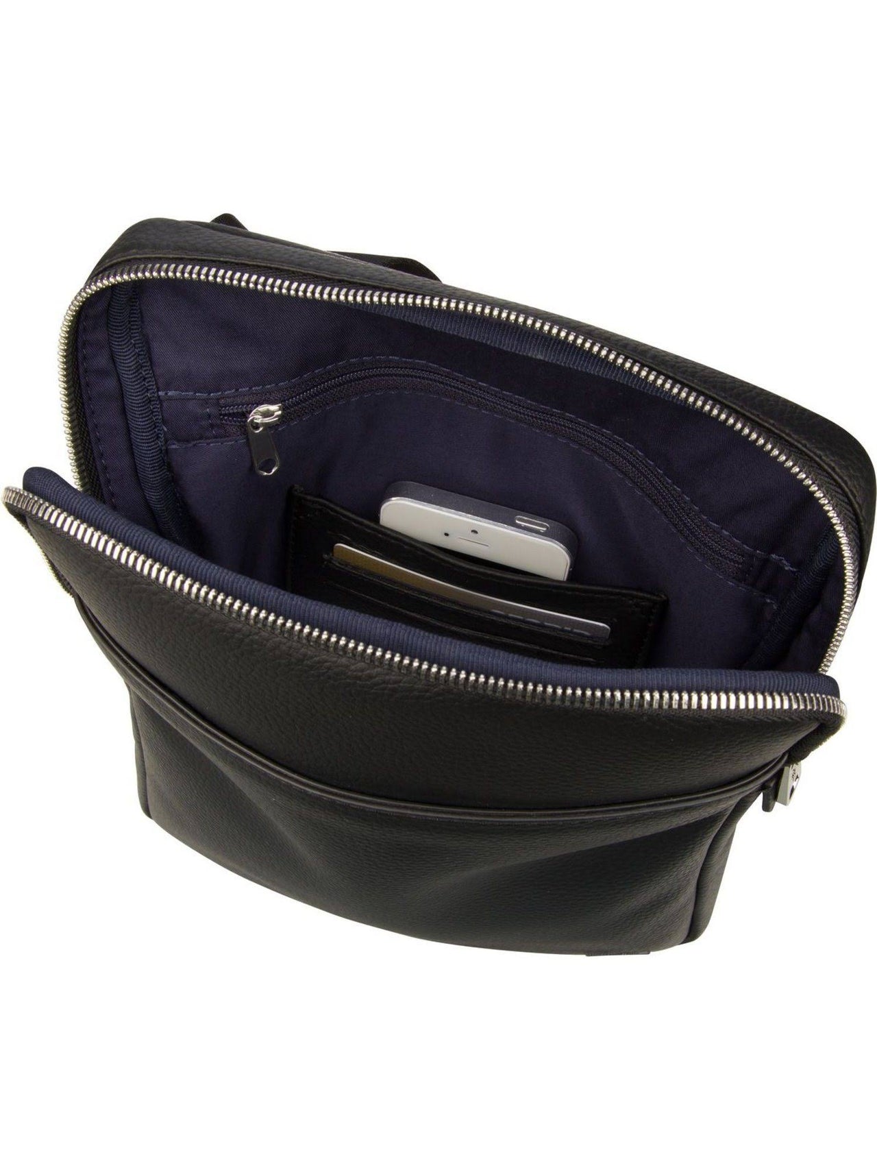 Lacoste Gael Crossbody Bag, Black