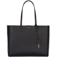 Thumbnail for Saint Laurent Large Shopper Tote Bag - Black - One Size