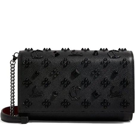 Christian Louboutin Black Paloma Clutch