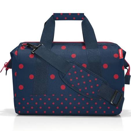 Reisenthel Allrounder M Weekender- Mixed Dots Red