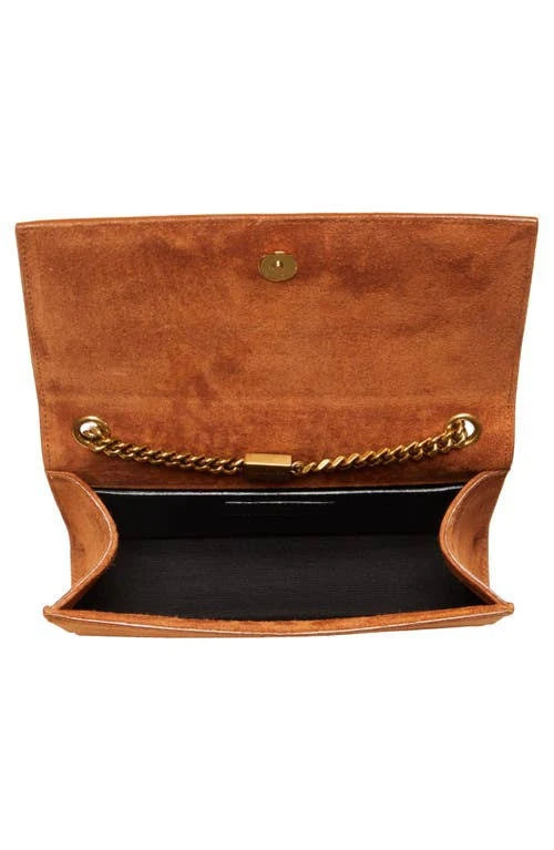 Saint Laurent Medium Sunset Leather Shoulder Bag Women