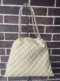 Thumbnail for $285 Kurt Geiger Solid Kensington Drench Drawstring Tote Shoulder Bag