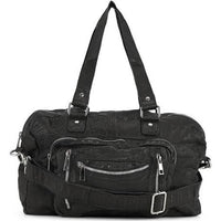 Thumbnail for Núnoo Washed Mille Handbag Black