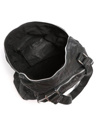 Thumbnail for Núnoo Washed Mille Handbag Black