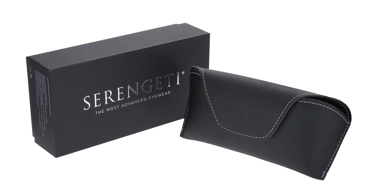 Serengeti Carrara Small Shiny Bold Gold/Polarized Drivers Gold