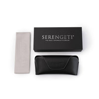 Thumbnail for Serengeti Carrara Small Shiny Bold Gold/Polarized Drivers Gold