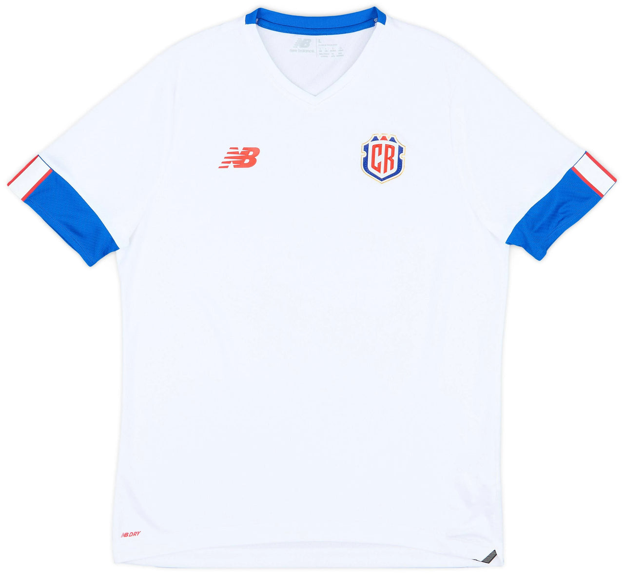 New Balance Costa Rica Shirt Away WM 2022 FAWY - Football Jersey - White/ Blue