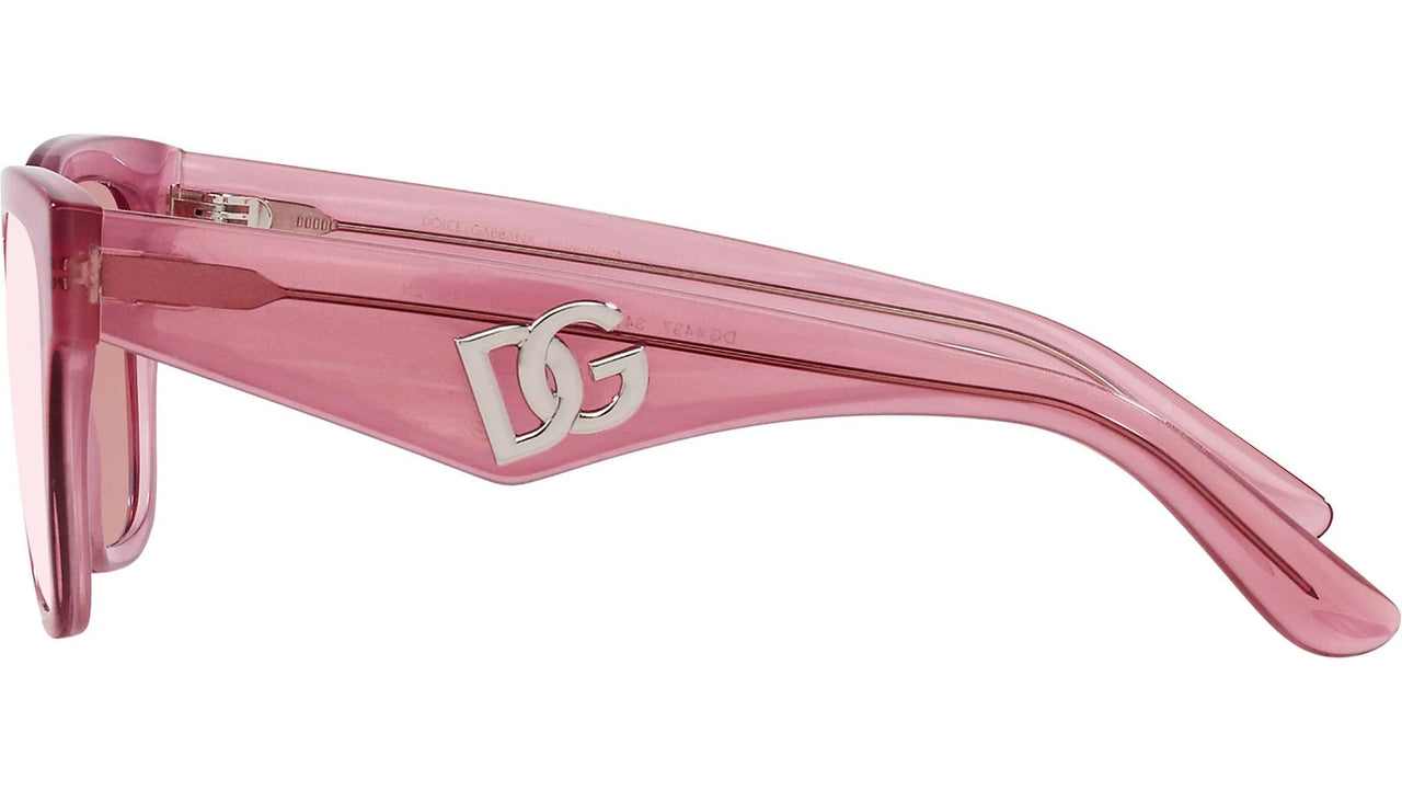 Dolce & Gabbana DG4437 Sunglasses 3405A4 Fleur Pink