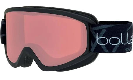 Bolle Freeze Ski Goggles - Matte Black / Vermillon
