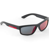 Thumbnail for Prada Linea Rossa Sunglasses, Men, Red Lenses