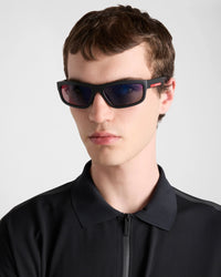 Thumbnail for Prada Linea Rossa Sunglasses, Men, Red Lenses