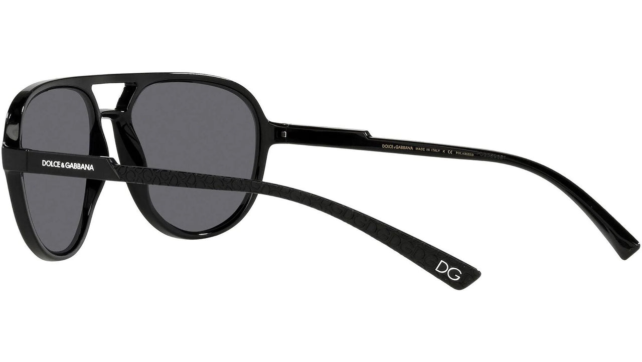Dolce & Gabbana DG6150 Sunglasses 252581 Matte Black