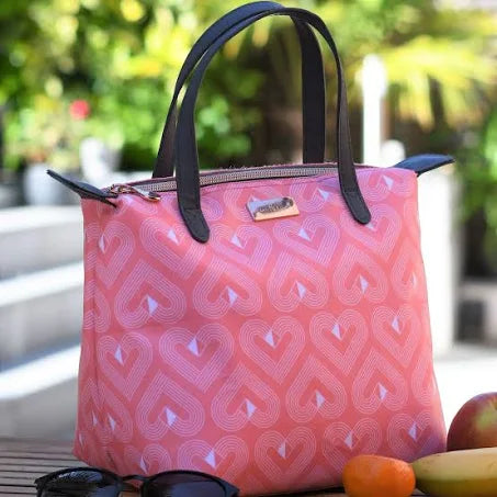Beau & Elliot Vibe 7L Luxury Lunch Tote - Coral