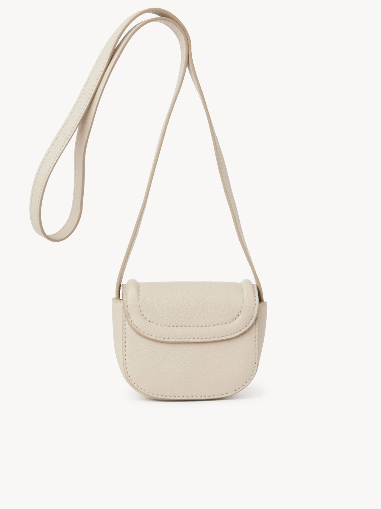 Mara Crossbody - See by Chloé - Leather - Cement Beige