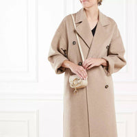 Thumbnail for Mara Crossbody - See by Chloé - Leather - Cement Beige