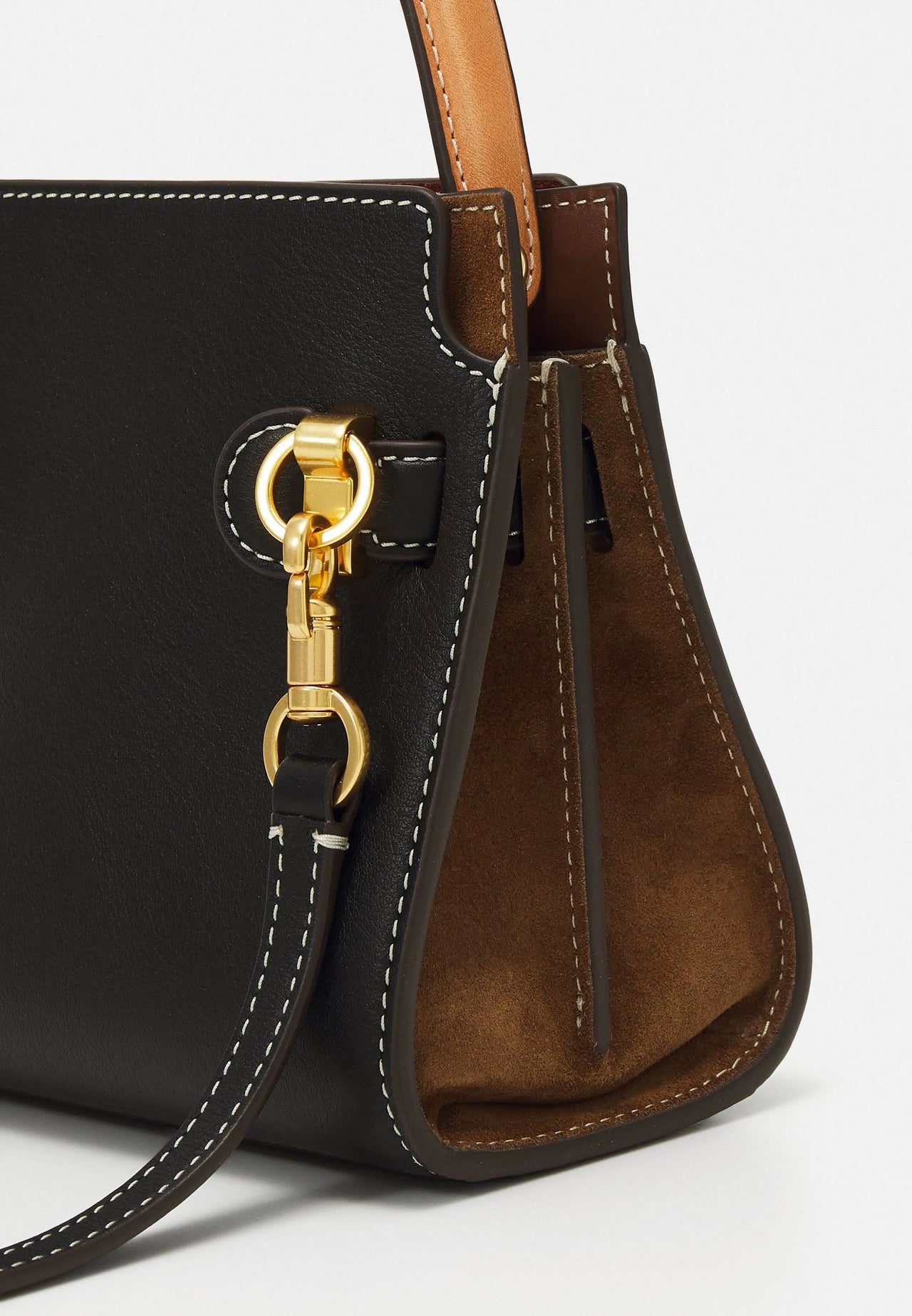 Tory Burch Petite Lee Radziwill Double Bag Black