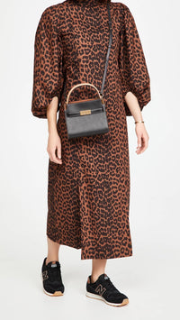 Thumbnail for Tory Burch Petite Lee Radziwill Double Bag Black