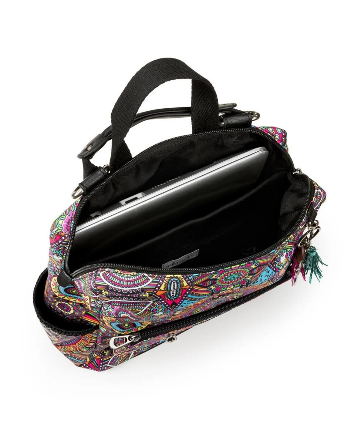 Sakroots Recycled Loyola Convertible Backpack - Rainbow Wanderlust