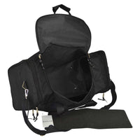 Thumbnail for Dalix 21\ Blank Sports Duffle Bag Gym Bag Travel Duffel Adjustable Strap in Black