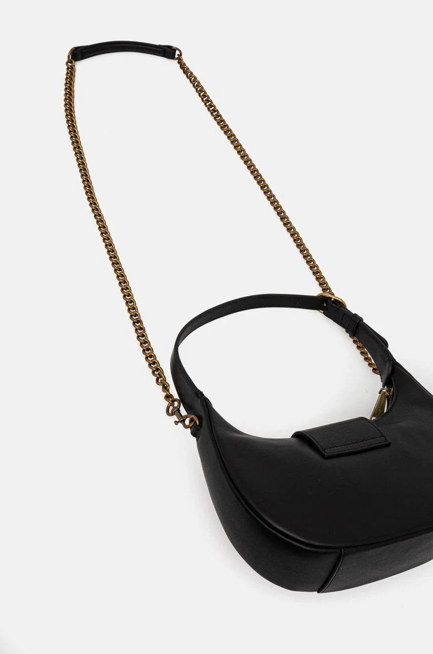 Kurt Geiger Women's Shoulder Bag Hobo Black Leather Chelsea