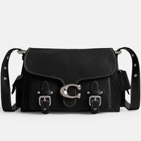 Thumbnail for Coach Women's Western Tabby in Black | Leather