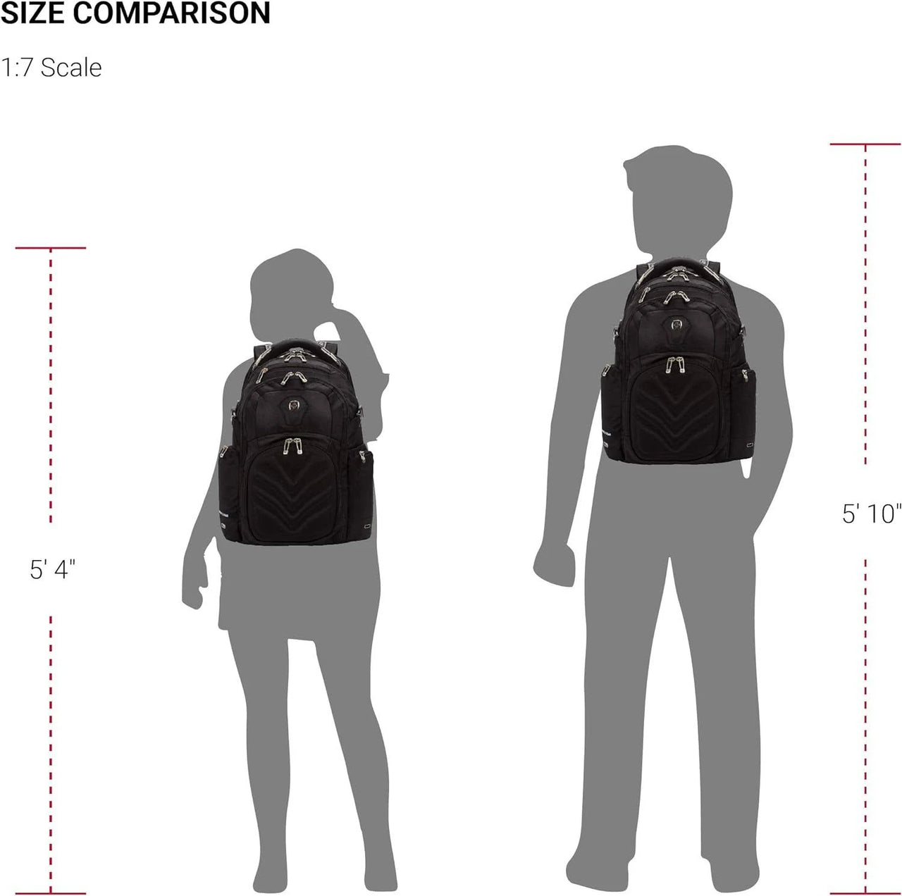 SwissGear 5709 ScanSmart Backpack - Black