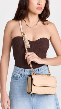 Thumbnail for Tory Burch Fleming Small Convertible Shoulder Bag