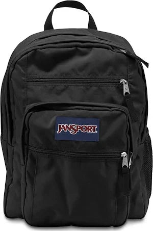 Jansport Big Student Backpack - 15-inch Laptop School Pack (Black.)