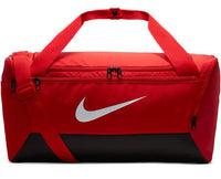 Thumbnail for Nike Brasilia 9.5 Small Duffel Bag - 41L - Red/Black/White
