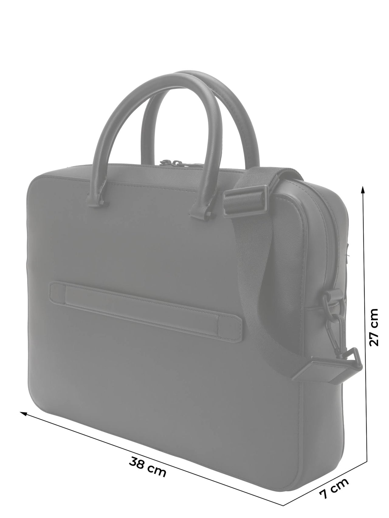 Tommy Hilfiger Monogram Computer Bag - Black - Size