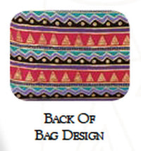 Thumbnail for Laurel Burch Medium Scoop Tote Zipper Top 14inch by 3