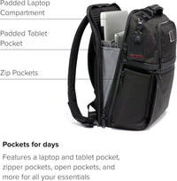 Thumbnail for - Alpha Slim Solutions Brief Pack - Travel Laptop Backpack - Lightweight Business ...