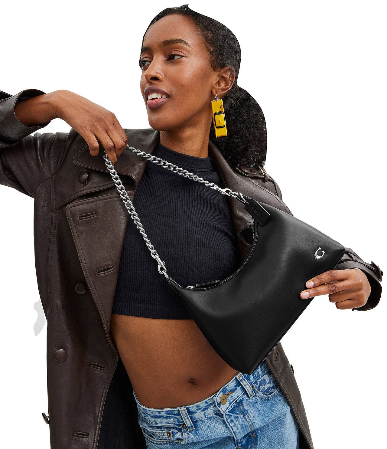 Coach Juliet 25 Shoulder Bag, Black