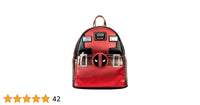 Thumbnail for Marvel: Metallic Collection Loungefly Cosplay Mini Backpack: Deadpool
