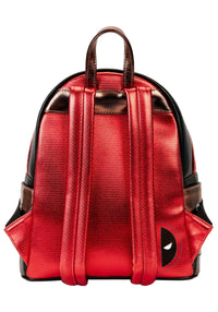 Thumbnail for Marvel: Metallic Collection Loungefly Cosplay Mini Backpack: Deadpool