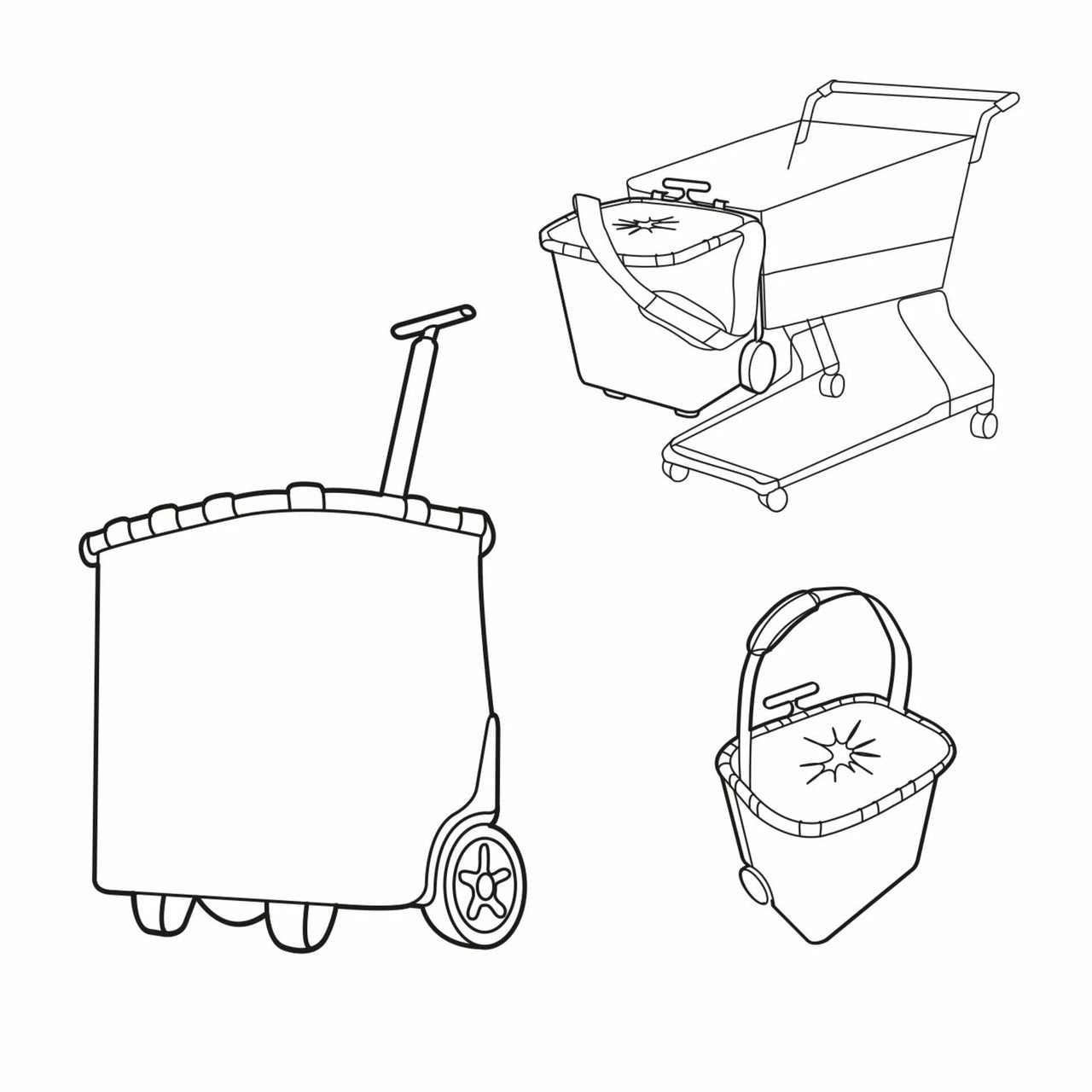Reisenthel Carrycruiser Dots Shopping Trolley