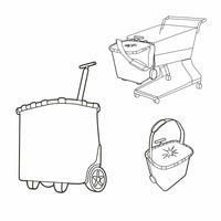 Thumbnail for Reisenthel Carrycruiser Dots Shopping Trolley