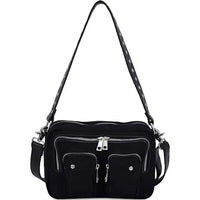 Thumbnail for Nunoo Ellie Recycled Canvas - Shoulder bags - Black