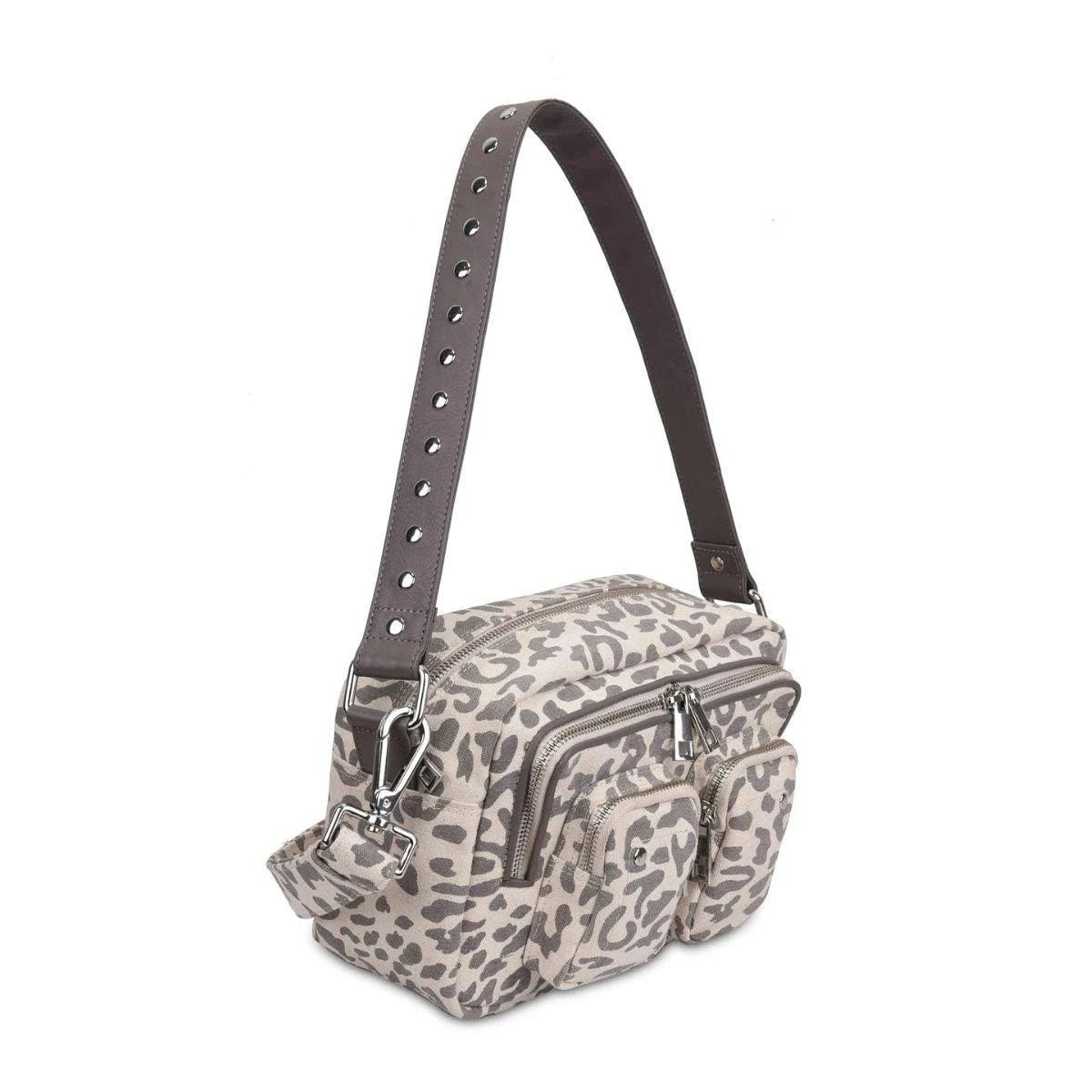 Nunoo Ellie Recycled Canvas - Shoulder bags - Black