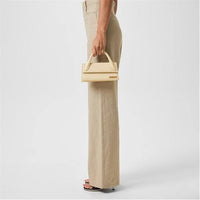 Thumbnail for JACQUEMUS Women'S Leather Le Chiquito Mini Bag - Cream
