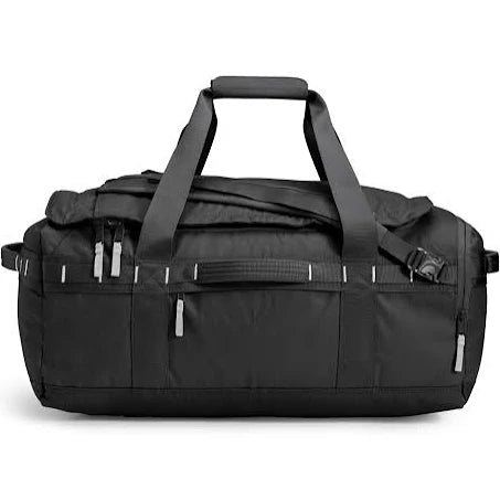 The North Face Base Camp Voyager 62L Duffel Bag Black White