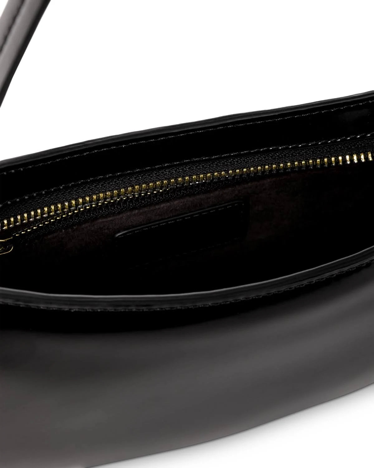 Staud Black Leather Ollie Bag